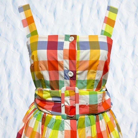 Christopher John Rogers x Target Cute, Colorful Plaid Dress – Size 4 – NWT - Picture 3 of 7